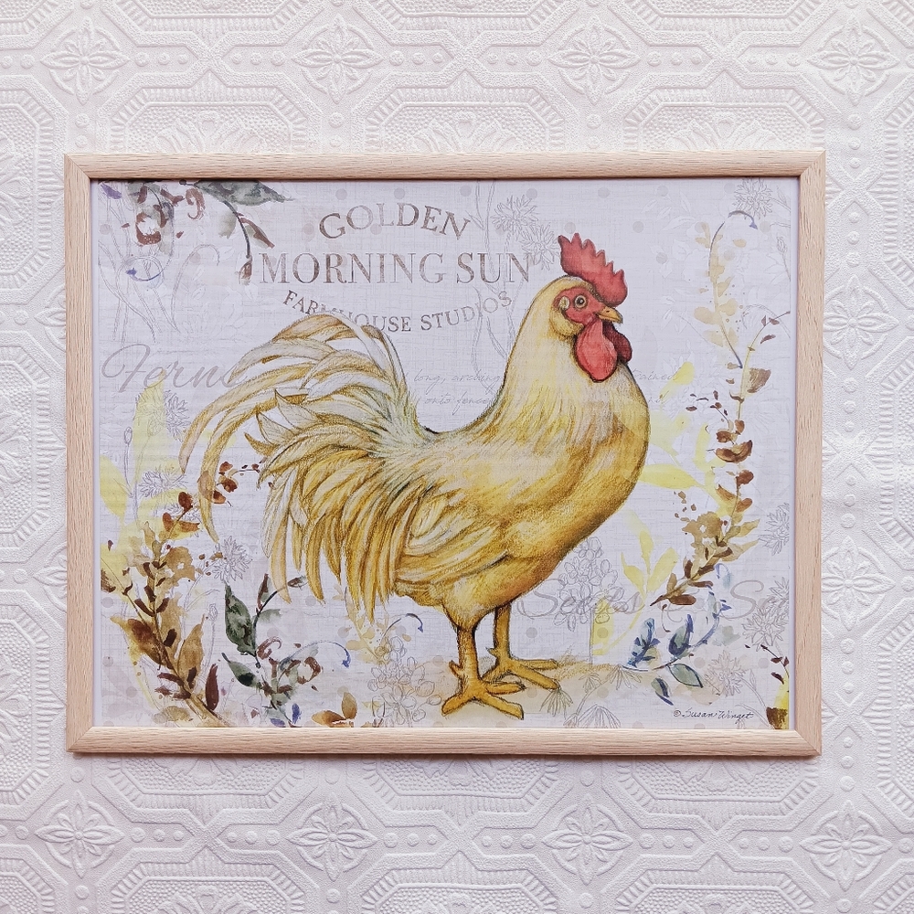 Farmhouse Chicken Wall Art Decor